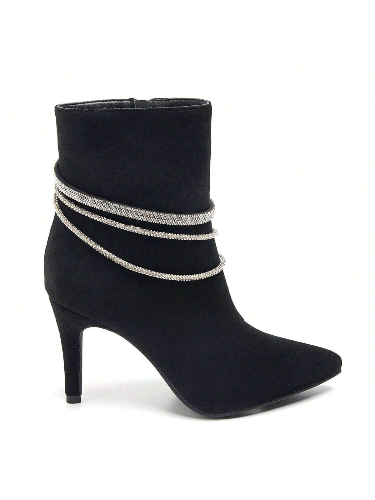 Botines de Punta con Pedrería
