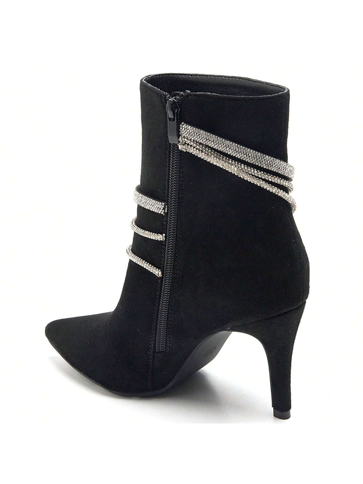 Botines de Punta con Pedrería