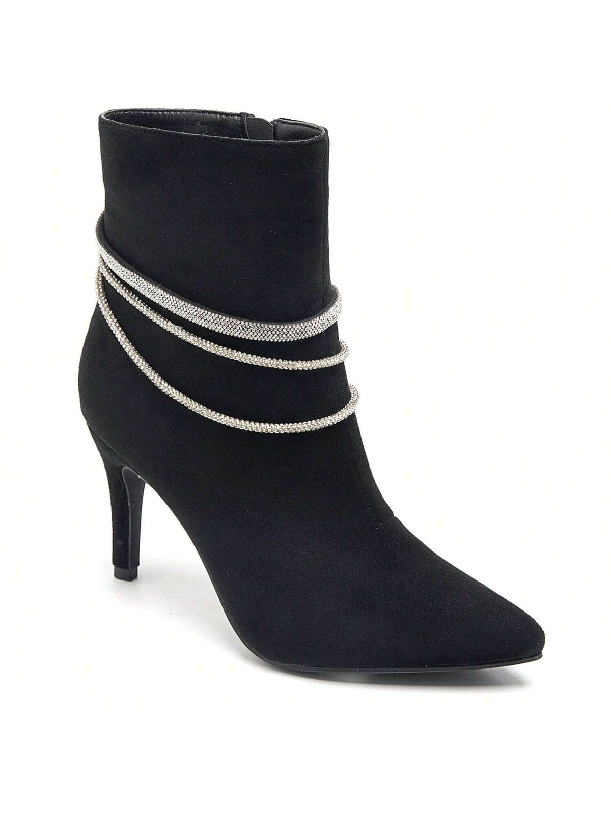 Botines de Punta con Pedrería