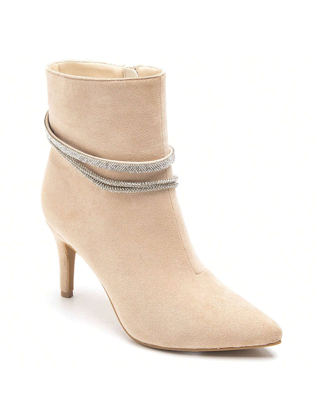 Botines de Punta con Pedrería